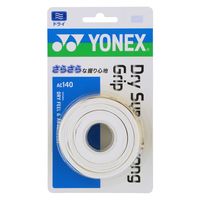 Yonex（ヨネックス) テニス グリップテープ ドライスーパーストロングGRIP AC140 ホワイト(011) 5個（直送品）