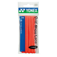 Yonex（ヨネックス) オーバルシューレース AC570 ブライトレッド(212) 110 10個（直送品）