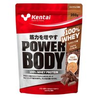 Kentai（ケンタイ） パワーボディ 100％ホエイプロテイン ミルクチョコ風味 350g K0144 1個（直送品）