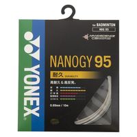 Yonex（ヨネックス) バドミントン ガット ナノジー95 NBG95 シルバーグレー(024) 2個（直送品）