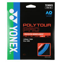 Yonex（ヨネックス) 硬式テニス ガット ポリツアープロ 130 PTGP130 ブルー(002) 1個（直送品）