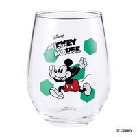 サンアート グラス 325ml ミッキーマウス コップ ガラス 日本製 キャラクター 335541 1個（取寄品）