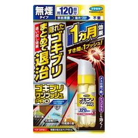 ゴキブリワンプッシュプロ 無煙タイプ トコジラミ 120回分 30ml 1個 フマキラー