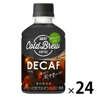 UCC上島珈琲 UCC COLD BREW DECAF（コールドブリュー デカフェ）280ml 1箱（24本入）