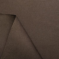 日本紐釦貿易 オックス生地 巾112cm 2ｍカット コゲチャ B29000-D122-2M　巾112cm×2ｍ（直送品）