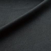 日本紐釦貿易 綿麻キャンバス ブラック 1mカット HCL6001-F-1M　巾約110cm×1mカット（直送品）