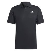 adidas(アディダス) テニスウェア 半袖シャツ クラブ テニス ポロシャツ J/2XL ｂｌａｃｋ MLE69 1着（直送品）