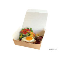 ヤマニパッケージ 軽食用 10-399 フードBOX M　100枚(20枚×5)（直送品）