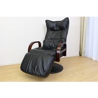谷村実業株式会社 リクライニング回転座椅子　フットレスト付きハイタイプ TAN-118HF 1個（直送品）