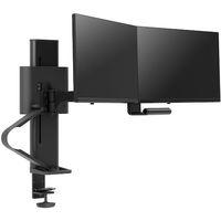 エルゴトロン TRACE Dual Monitor Mount、Matte Black 45ー631ー224 45-631-224 1台（直送品）