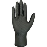 湘南ワイパーサプライ SWS 使い捨て手袋VooGOブラックニトリル手袋 LLサイズ 603405 1箱(50枚) 347-1771（直送品）