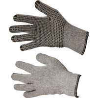 富士手袋工業 富士手袋 助っ人手袋 すべり止め付 グレー 1980 1ダース(12双) 228-4868（直送品）