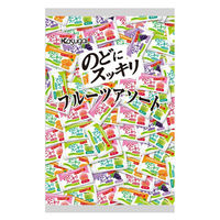 春日井製菓 1kgのどにスッキリフルーツアソート 1袋 キャンディー