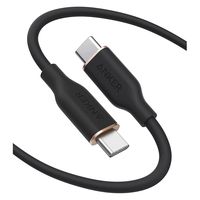 Anker USB Type-Cケーブル 1.8m 100W USB（C）[オス] - USB（C）[オス] 柔らかい ミッドナイトブラック 1本