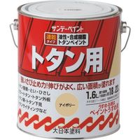 サンデーペイント 油性トタン用塗料 こげ茶 1600M 2156PM 1個 196-2066（直送品）