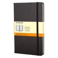 モレスキン クラシックノートブック ハード 横罫 ラージ QP060 黒 QP060 1冊（直送品）