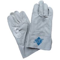 味の素 SNT 牛革手袋 ロングカフ革手袋 内縫い J-102GES-1 448-4741（直送品）