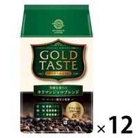 【コーヒー粉】三本珈琲 ゴールドテイスト 芳醇な香りのキリマンジャロブレンド 1セット（240g×12袋）