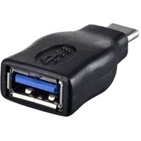 バッファロー USB3.1 Gen1変換アダプター(Aメス to C) ブラック BSUAMC311ADBK 1個 453-1290（直送品）