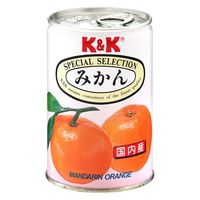 国分グループ本社 K&K みかん EO缶 4号缶 x24 4901592013385（直送品）