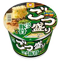 東洋水産 マルちゃん ごつ盛り コク豚骨ラーメン カップ 115g x12 4901990325561（直送品）