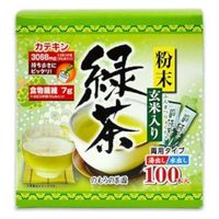 野村産業 のむらの茶園 粉末玄米入り緑茶 スティックタイプ 100本 x10 4904016508375（直送品）