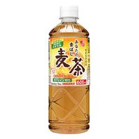 サンガリア あなたの香ばし麦茶 ペット 600ml x24 4902179022516（直送品）