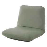 セルタン 大人かわいい 座椅子 Sサイズ 幅430mm グリーン A455-720GRN 1台（直送品）