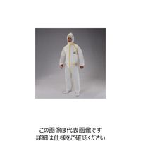 エスコ [XXL]防護服(使い捨て/高耐水性) EA996AY-33A 1セット(4着)（直送品）