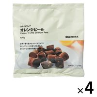 無印良品 カカオトリュフ オレンジピール 100g 1セット（4袋） 良品計画