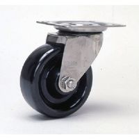 シシクSISIKUアドクライス シシク 耐熱樹脂車輪付キャスター 自在 80径 ステンレス LIX-PHN81G 1個 135-0275（直送品）