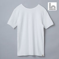 HONESTIES　国産∞裏表前後なしメンズTシャツ/白/XL　1着（直送品）