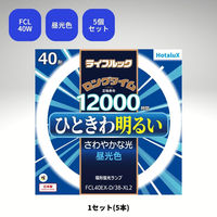 ホタルクス 丸管形　3波長蛍光ランプ省電力　40W　ライフルック　昼光色 FCL40EX-D/38-XL2 1本