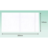 パピルスカンパニー 4方溶着タイプ　上PEスリット（長3封筒サイズ用） PA-054T 1束（100枚）