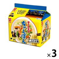 チャルメラ ちゃんぽん 5食パック 3個 明星食品