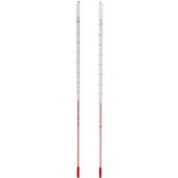 東京硝子器械 TGK 赤液棒状温度計 ー5-105℃ 300L 801-53-06-14 1本 183-3172（直送品）