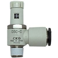 CKD ダイヤル付スピードコントローラ コンパクトタイプ DSC-C-6-8-IL 1個 249-7152（直送品）