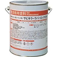 BAN-ZI 防錆塗料 ラバーロック（1液） 4kg グレー B-SKRO/K04C 1缶 370-1656（直送品）