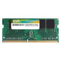 シリコンパワー ノートPC用メモリ　DDR4-2133(PC4-17000) 8GB SP008GBSFU213B02 1枚（直送品）