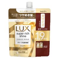 ユニリーバ・ジャパン株式会社 ラックス スーパーリッチシャイン ダメージリペア 補修シャンプー つめかえ用 4902111774008（直送品）