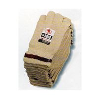 富士手袋工業 天牛 純綿 ニューカフス 3000-NW 1セット(120双:12双×10組)（直送品）