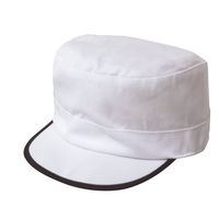 丸鬼商店 綿作業帽子 ホワイト SSGB-00 1セット（5個）（直送品）