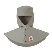 丸鬼商店 防炎溶接帽 アースグリーン M MD1006-5-M 1セット（5枚）（直送品）