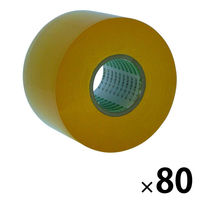 オカモト ビニールテープ No.470 50mm×20m 透明 470 1セット（80巻）
