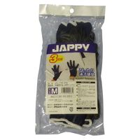 因幡電機産業 JAPPY 作業用手袋 JPSー178Bー3PーM 3ソウイリ 1袋3双入り JPS-178B-3P-M 1セット(12双:3双×4袋)（直送品）