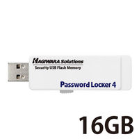 セキュリティ USBメモリ 16GB USB3.0 暗号化 管理ソフト対応 Password Locker4 HUD-PL316GM エレコム 1個（直送品）