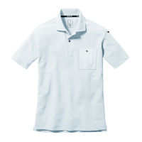 【ポロシャツ】バートル 半袖ポロシャツ ホワイトM 667