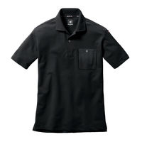 バートル 半袖ポロシャツ ブラック S 667-35-S（直送品）