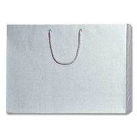 【ケース販売】シモジマ HEIKO 紙袋 ブライトバッグ Y2 銀 006138101 1ケース(10枚入×15袋 合計150枚)（直送品）
