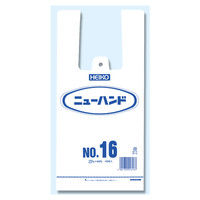 【ケース販売】HEIKO レジ袋 ニューハンド NO.16 006644701 1ケース(100枚入×40袋 合計4000枚)（直送品）